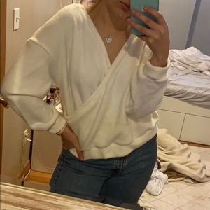 White Chunky Sweater